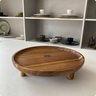 bandeja redonda acacia madeira de acacia com pe fracalanza 3