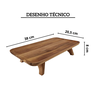 bandeja retangular acacia madeira de acacia com pe fracalanza 9