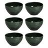 Jogo De 6 Bowls Orgânico Arauco Verde 558ml Porto Brasil - 