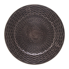 203151 sousplat redondo galles vime 33 cm ebano copa cia