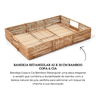 309156 bandeja retangular 42 x 30 cm bamboo copa cia descr
