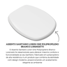 0719 assento sanitario loren one polipropileno branco lorenzetti descr