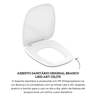 9509810010100 assento sanitario original branco like art celite descr