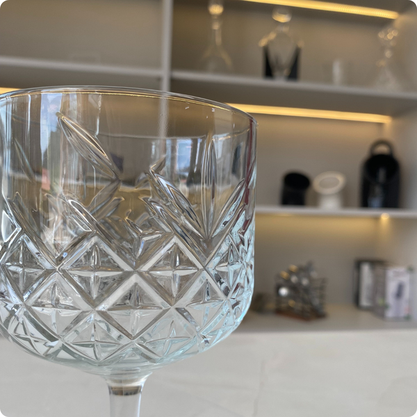 jogo de 4 tacas para coquetel em vidro 500ml a20cm pasabahce 3