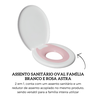tpjfasbr rs1 assento sanitario oval familia branco e rosa astra descr