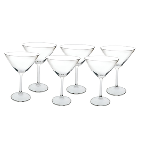 56761 jogo de 6 tacas para martini 280ml gastro crystal bohemia