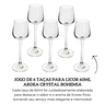 57983 jogo de 6 tacas para licor 60ml ardea crystal bohemia descr