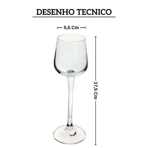 57983 jogo de 6 tacas para licor 60ml ardea crystal bohemia desenho