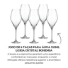 58663 jogo de 6 tacas para agua 510ml loxia crystal bohemia descr
