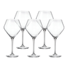 58665 jogo de 6 tacas para bordeaux 610ml loxia crystal bohemia