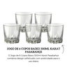 46243 jogo de 6 copos baixo 300ml karat pasabahce descr