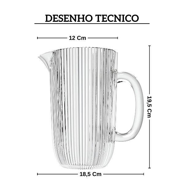 30878 jarra em cristal ecologico 1 3l cameratta l hermitage desenho