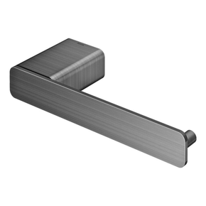 papeleira de parede docol flat grafite escovado