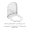 assento sanitario original soft close nexo branco roca 3