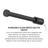 b5049f30r0 papeleira flow preto matte celite descr