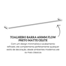 b5042f3cr0 toalheiro barra 600mm cromado matte celite descr