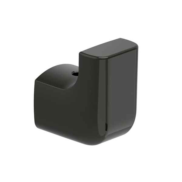 cabide de metal titaniun black preto de parede tempo roca 3