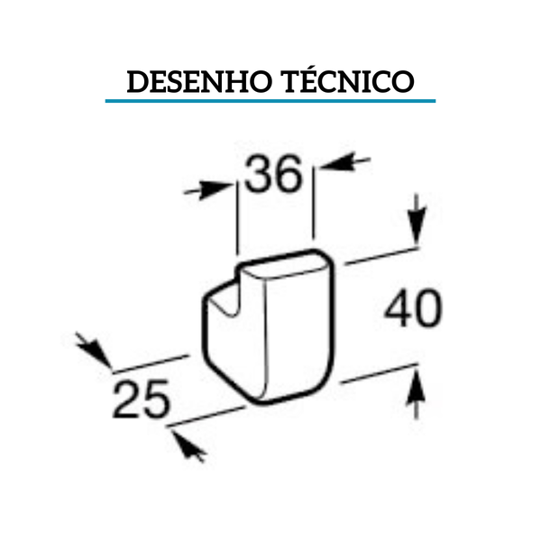 cabide de metal titaniun black preto de parede tempo roca 4