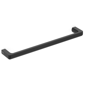 porta toalha toalheiro barra tempo titanium black preto roca 5