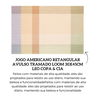 310933 jogo americano retangular avulso tramado loom 30x45cm leo copa cia descr