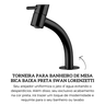 7010250 torneira para banheiro de mesa bica baixa preta swan lorenzetti descr