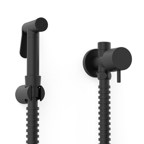 ducha higienica com derivacao basic preto matte celite 1