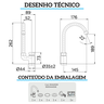 torneira para banheiro bica alta pressmatic docol 4