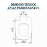 assento sanitario almofadado paris sabatini astra azul 11