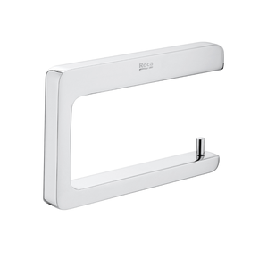 papeleira de metal parede banheiro cromado tempo roca 1