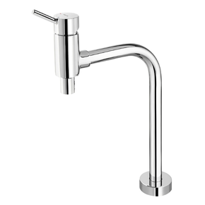 90005781006 monocomando bica alta de mesa para cozinha loggica cromado docol