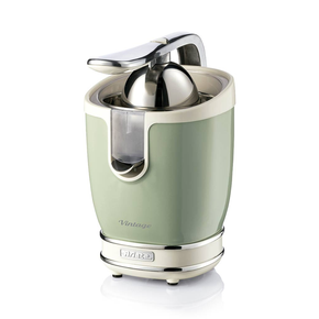 espremedor de frutas ariete 413 vintage verde 60w
