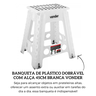35 40 045 000 banqueta de plastico dobravel multiuso com alca 45cm branca vonder descr