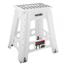 35 40 045 000 banqueta de plastico dobravel multiuso com alca 45cm branca vonder deladinho