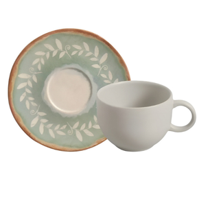 3626127901 conjunto com 6 xicaras de cha com pires coup stoneware new mediterraneo 230ml porto brasil