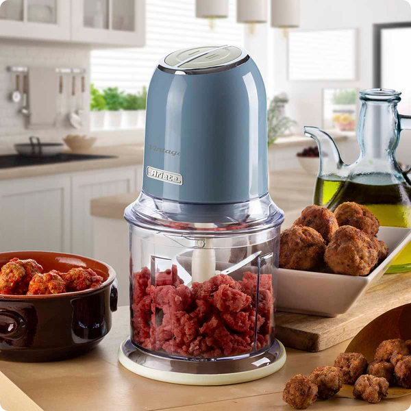 triturador de alimentos ariete 438 vintage azul 2 velocidades 7