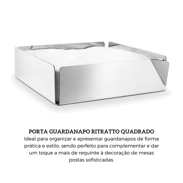 porta guardanapo ritratto de aco inox horizontal riva 1