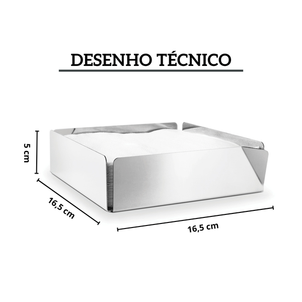 porta guardanapo ritratto de aco inox horizontal riva 2