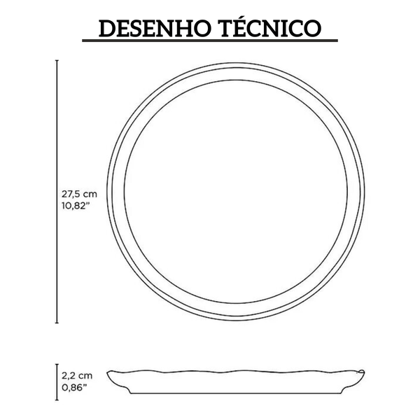 pratos raso linhas night sky o27 5cm porto brasil 4