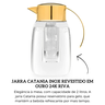 go0620 jarra catania inox 0revestido em ouro 24k riva descr