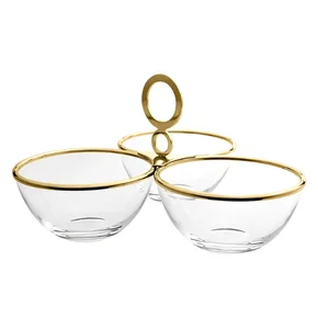 r02135 porta aperitivo triplo venezia ouro 24 riva