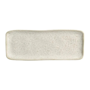 travessas retangular media organico vanilla 33x13cm porto brasil