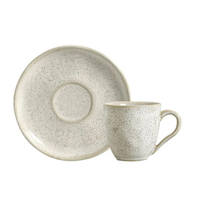 xicaras de cha organico 170ml com pires bio vanilla porto brasil