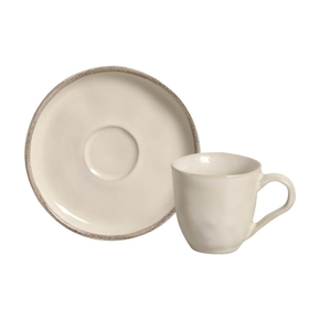 xicaras de cafe com pires bio stoneware rustic clay 120ml porto brasil 5