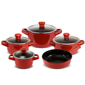 j604646 jogo de 5 panela de ceramica ceraflame duo smart pomodoro ceramarte