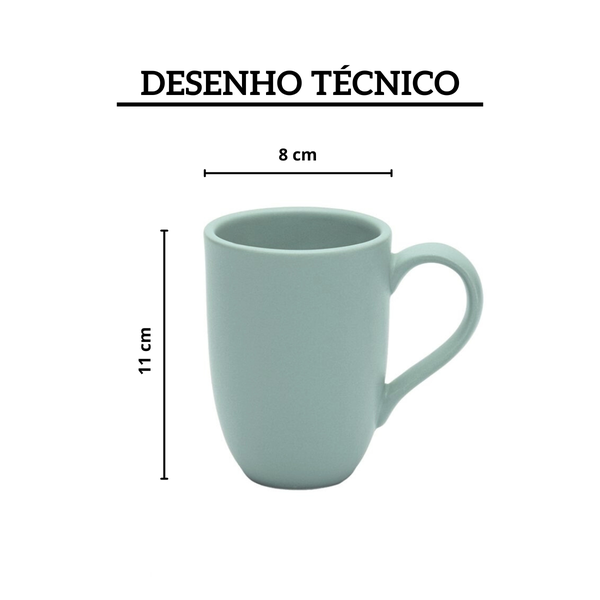 caneca de ceramica 350ml flat oasis oxford 1