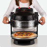 forno de pizza eletrico duplo ariete 927 preto 400oc 10
