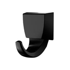 7140113 cabide de parede preto fosco attic quadra lorenzetti