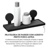 ad4psprfos prateleira de parede com adesivo preto fosco astra descr