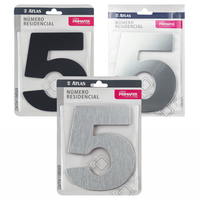 numero para casa residencial atlas 5