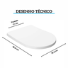kit assento sanitario polipropileno para bacias next docol 1